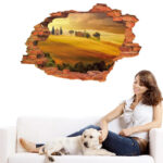 3D three-dimensional forest landscape wall decoration painting - Image 5