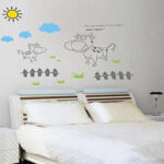 Sunny Vache – Stickers muraux Stickers pour Home D ¨ ¦ cor couleurs mixtes size 60x90 ay1923 - Image 2