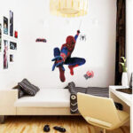 The Brave Spider Man Design Wall Stickers - Image 4