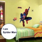The Brave Spider Man Design Wall Stickers - Image 2