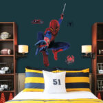 The Brave Spider Man Design Wall Stickers - Image 3