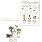 Wall Art Seamless Wall Stickers for Windowsills and Potted Plants - In Stock, Interior Design, Won't Damage Walls, Creative DIY Exhibition Decorations, Living Room Renovation size 50x70 ay7009 - Image 4