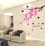 Bird and Flower Wall Sticker AY936 - Image 9