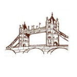 Pearl Metal Wall Sticker London Sketch SIZE 60X90 AY9137 - Image 3