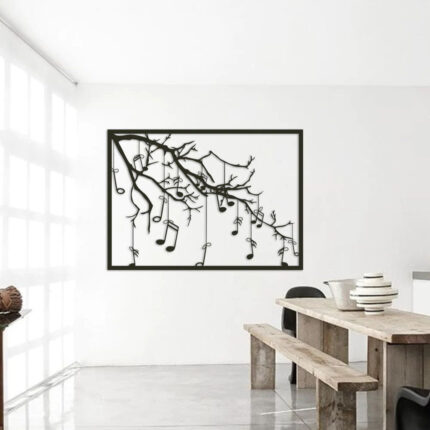 Melody Tree Panel | Musical Notes  Tree of Life Wall Decor