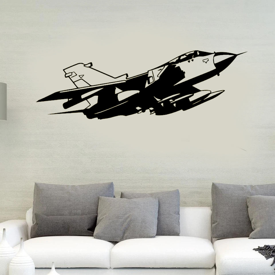 Untitled-1_24630b9c-612f-4efc-98e9-34aab950f156 AMAZING FIGHTING FALCON F15 DESIGNED WALL STICKER - Image 1