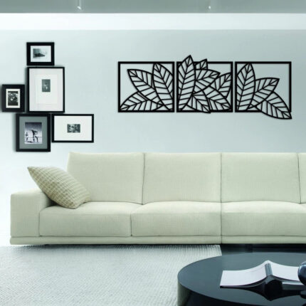 Leaves 3 Panels | Fashion design | Wall decor