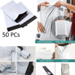 Poly Courier Flyer Shipping Bags Envelopes Mailers without Pocket 7.5x12 inches Pack of 10/25/50/100 flyers frsmwer5e-1 - Image 2