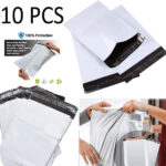 Poly Courier Flyer Shipping Bags Envelopes Mailers without Pocket 10x12 inches Pack of 10/25/50/100 flyers frsmwer5i-1 - Image 3