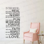 English Letter Wall Sticker - Image 2