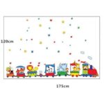 AY9065 Wall sticker Transparan uk: 60X90 - TRAIN AY9065 - Image 4