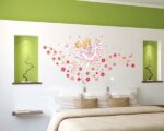 XH9228 Flower Girl Wall Sticker - Image 3