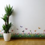Jm8260 Flower Wall Stickers DIY Door Decor Butterfly Art Vinyl Decal Colors Kids Room - Image 7