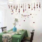DIY Feather pendant Wall Sticker SK9177 - Image 2