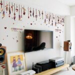 DIY Feather pendant Wall Sticker SK9177 - Image 3