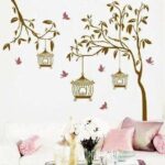 Birds Cage Wall Sticker (AY9039) - Image 10