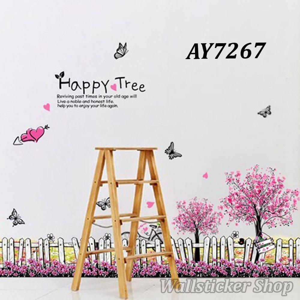 AY7267 Happy Tree 3D Wall Stickers - Image 6