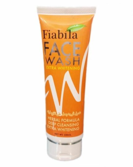 FIABILA FACE WASH EXTRA WHITENING ORANGE 100ML '2