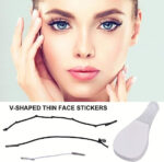 Face Lifting Sticker, Invisible Face Lifting Patches Thin Face Chin Lift Tape, Face Lift Adhesive Tape Invisible Thin Face Stickers V-Shape Face Lift Tape Make-up Face Lift Tools, for Face - Image 6