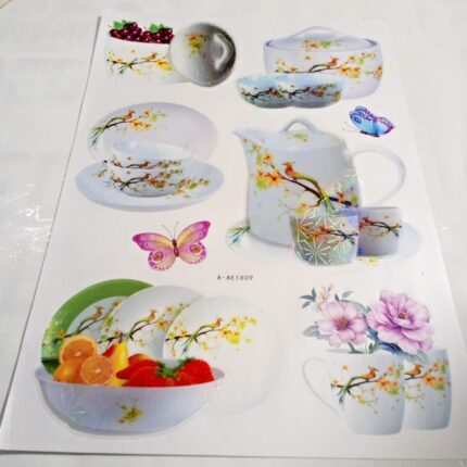Home Decore fruit 3d wall sticker A-AE1809