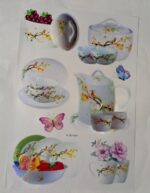 Home Decore fruit 3d wall sticker A-AE1809 - Image 2