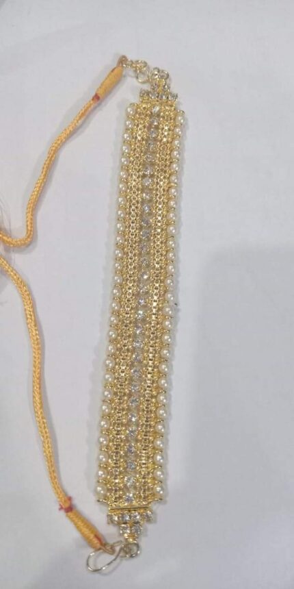 breslet pearl golden manjoos