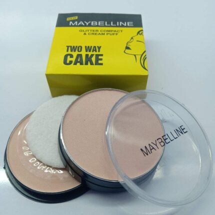 MAYBELINE GLITTER COMPACT & CREAM PUFF '2