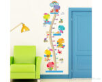 Wall Sticker, height measurement wall sticker, Elephant XH9267 - Image 2