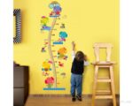 Wall Sticker, height measurement wall sticker, Elephant XH9267 - Image 4