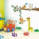 Giraffe Friends - Large Wall Decals Stickers  XY1019 - Image 2