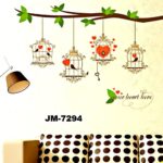 Birdcage Wall Stickers JM7294 - Image 4