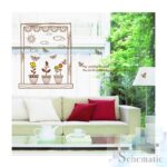 Wall Art Seamless Wall Stickers for Windowsills and Potted Plants - In Stock, Interior Design, Won't Damage Walls, Creative DIY Exhibition Decorations, Living Room Renovation size 50x70 ay7009