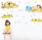 Tree swinging fun wall decal abc1009