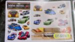 Wall stickers Racing cars EF-DT801 - Image 2