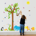 brian wall sticker adhesive wall decor stickers home decor sk9072 - Image 4