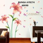 Living room wall creative floral stickers XL8135 rain flower removable wall stickers - Image 8