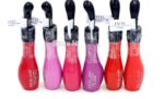 PACK OF 6 Excel paris non-stick cup lip gloss neon powder red rose vintage lilac tobacco powder orange - Image 2