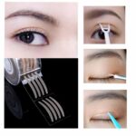 600pcs Eye Lift Strips Double Eyelid Tape Clear Gray Eyelid Stripe Big Eyes Invisible Double Fold Eyelid Sticker Makeup Tool
