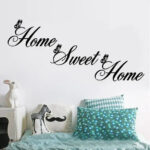 Sweet Home Proverb Wall Sticker Living Room Bedroom Wallpaper Decals Art Decor - Image 3