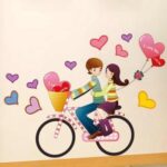 StickerShopee A I Love You - Wall Stickers - AY709 - 80x100cm Size - Image 5