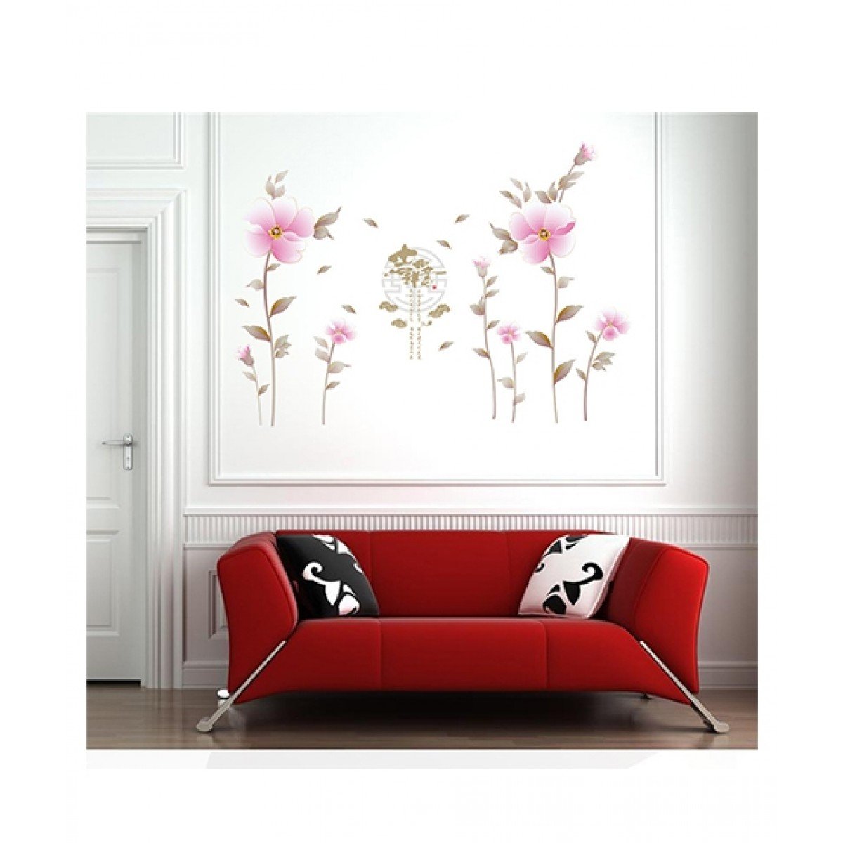 Sk9026 Auspicious and Romantic Flowers Sticker - Image 6
