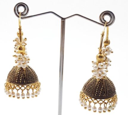 Antique pearl Jhumki GOR