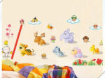 Fairs wall stickers, children's room, creative cartoon height sticker, self-adhesive wallpaper sticker, - Image 5