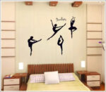 Wall Sticker Ballet Steps Living Room Bedroom Music Classroom Dance Training Decoration - Image 3