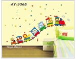 AY9065 Wall sticker Transparan uk: 60X90 - TRAIN AY9065 - Image 2