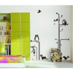 SAMHEZ AY9126 Matrix Owl Wall Sticker [60 x 90 cm] - Image 2