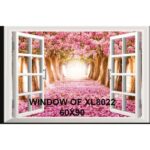 Decals Design '3D Cherry Blossoms Flowers Path Endless Venture xl8022c' Wall Sticker (PVC Vinyl, 60 cm x 90 cm) - Image 5
