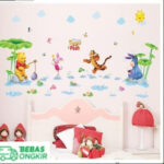 Winnie the Pooh wall stickers size 50x70 ay7058