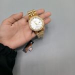 Golden Rolex Men Watch - Image 2