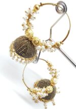 Antique pearl Jhumki GOR - Image 3